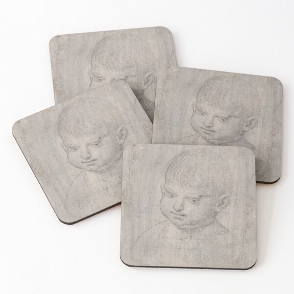 Item preview, Renaissance Study of a Child's Head designed and sold by artofuniverse.