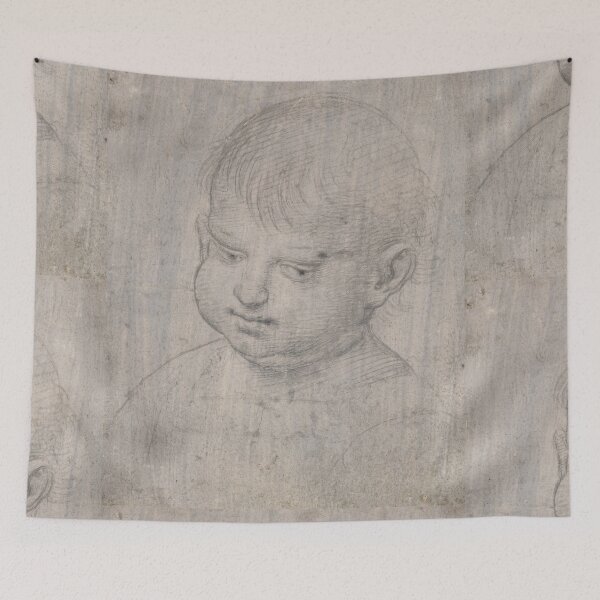 Item preview, Renaissance Study of a Child's Head designed and sold by artofuniverse.