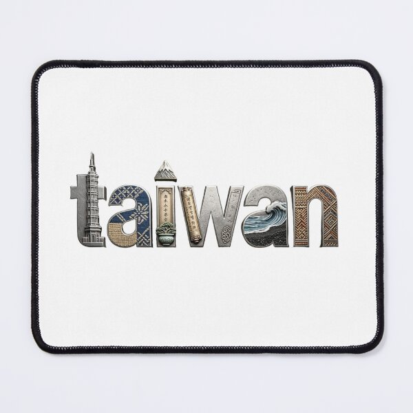 Item preview, Taiwan Travel Typography – Traditional Culture & Island Heritage designed and sold by VladisWorld.