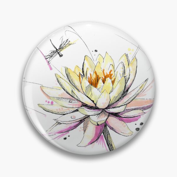 Item preview, Water Lily Flower designed and sold by NoiramDesign.