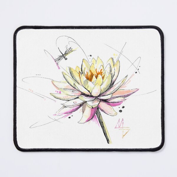 Item preview, Water Lily Flower designed and sold by NoiramDesign.