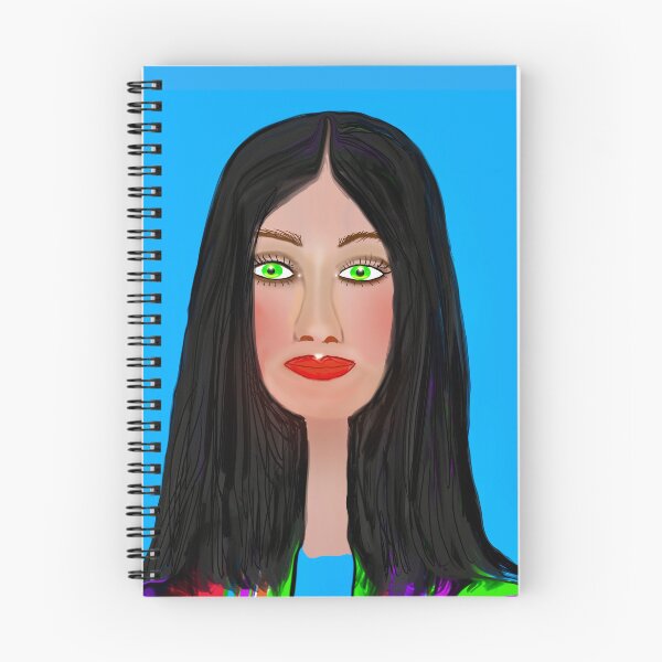 Item preview, Colorful Portrait with Bright Eyes designed and sold by Elaine M Hayward .