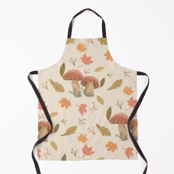 Artikelvorschau, Autumn Woodland Mushrooms & Leaves entworfen und verkauft von meadowandbloom.