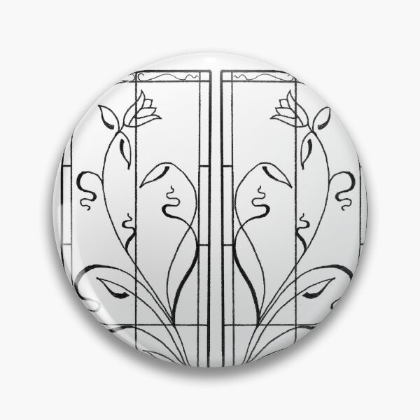 Item preview, Art Nouveau Wrought Iron designed and sold by NoiramDesign.