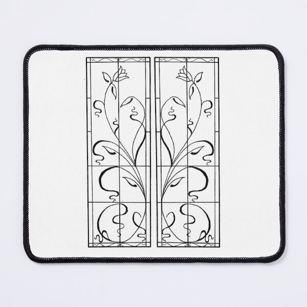 Item preview, Art Nouveau Wrought Iron designed and sold by NoiramDesign.