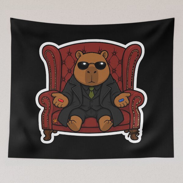 Item preview, Capibara Morfeo designed and sold by alimanaure.