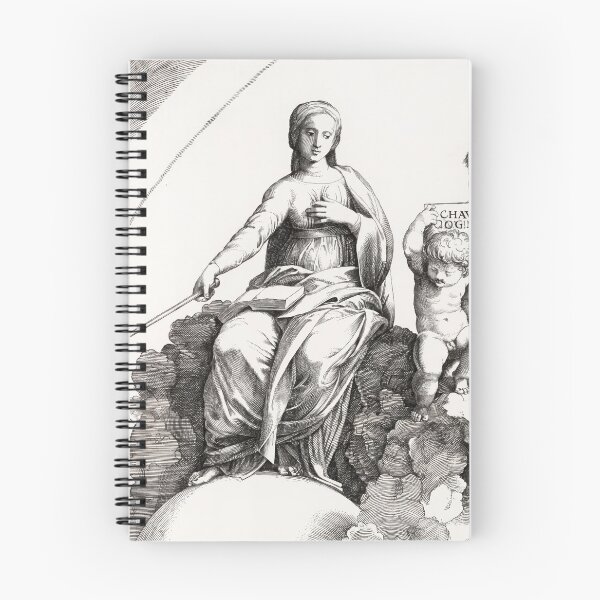 Item preview, Allegory of Philosophy With Winged Cherubs designed and sold by artofuniverse.