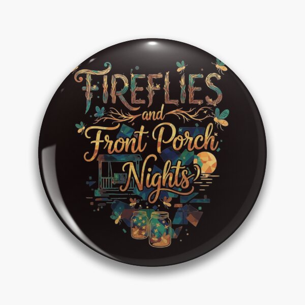 Item preview, Fireflies and Front Porch Nights designed and sold by SkrabinhoArt.