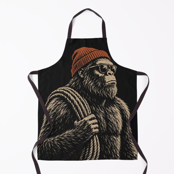 Item preview, Bigfoot Beanie Mountain Climber Vintage Outdoorsy designed and sold by Y-Vibes.