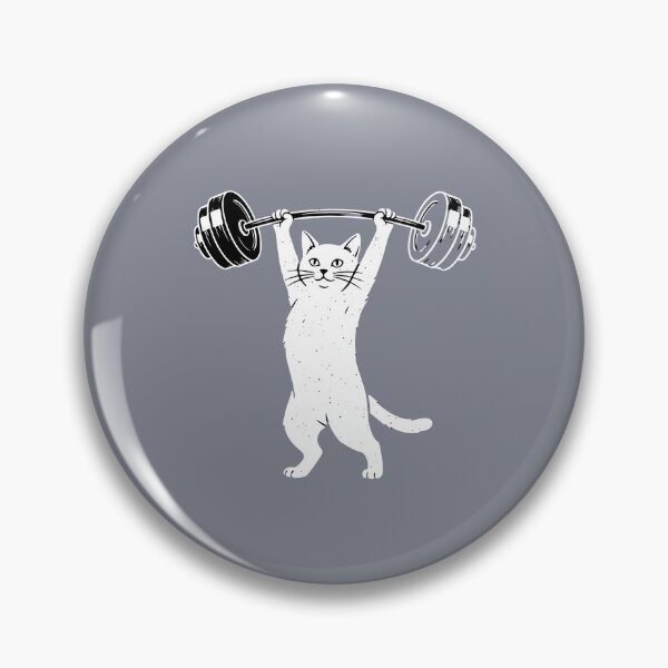 Item preview, Strong Cat Weightlifting Powerlifting Gym Fitness designed and sold by SofiBlair.