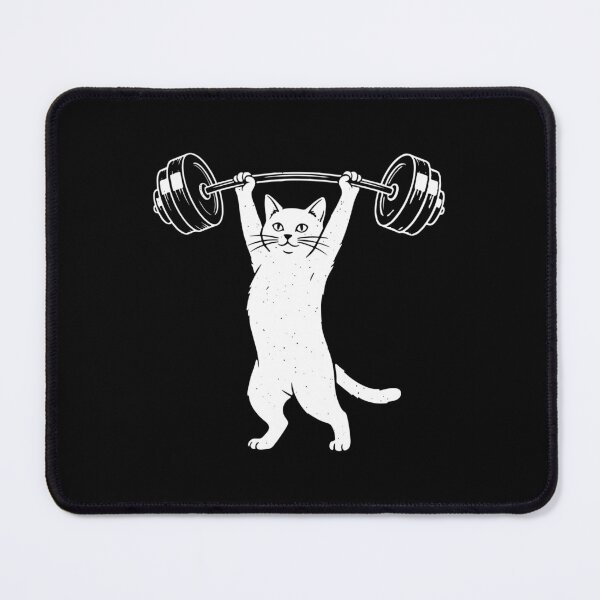 Item preview, Strong Cat Weightlifting Powerlifting Gym Fitness designed and sold by SofiBlair.
