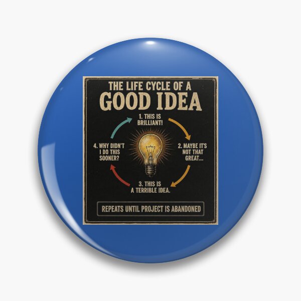 Item preview, The Life Cycle of a Good Idea designed and sold by TheHodgePodge.