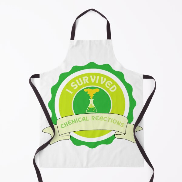 Item preview, I Survived Chemical Reactions STEM Student Badge designed and sold by ThePungineer.