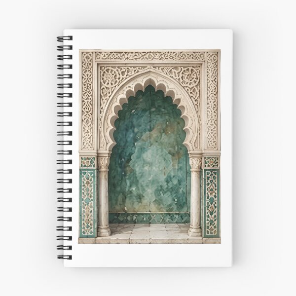Item preview, Traditional Moroccan Arch Door Zellige Pattern designed and sold by RisingSunStyle.