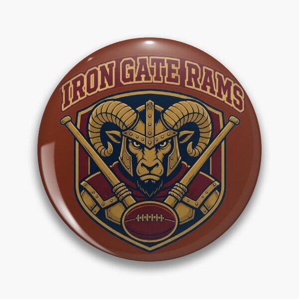 Item preview, Iron Gate Rams - Rugby Club Fantasy Sports RPG Meme designed and sold by Dice_Goblin_Studio.