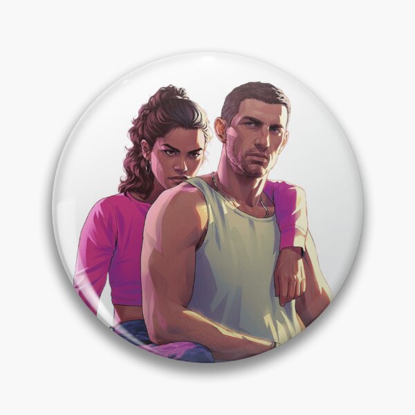 Item preview, GTA 6 Lucia and Jason designed and sold by clds.