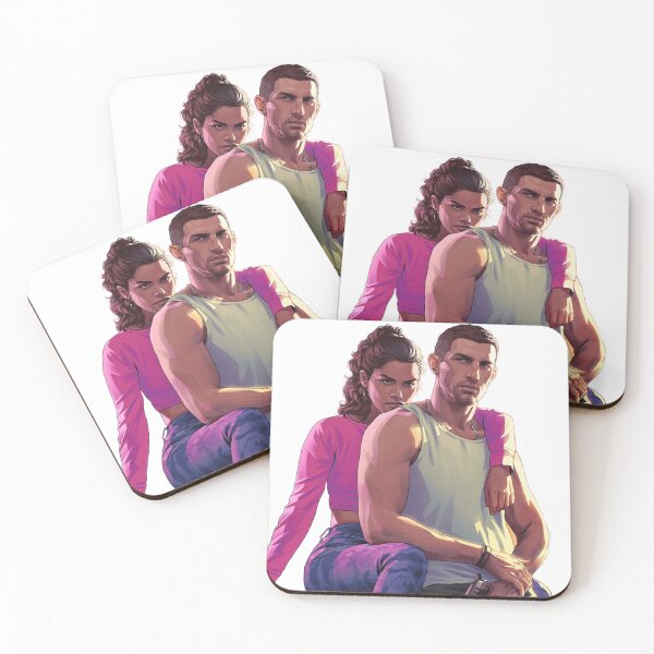 Item preview, GTA 6 Lucia and Jason designed and sold by clds.