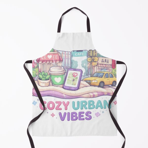 Item preview, Cozy Urban Vibes Cute City Cafe Aesthetic | Coffee, Taxi & Travel Lover Sticker designed and sold by Sepia soul.