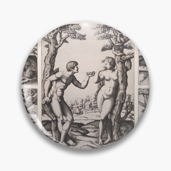 Item preview, Adam and Eve Temptation in Eden designed and sold by artofuniverse.