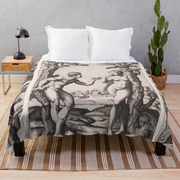 Item preview, Adam and Eve Temptation in Eden designed and sold by artofuniverse.
