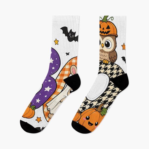 Item preview, Boo Letter Block Shirt | Cute Animal Halloween Design designed and sold by MOCH- ART.