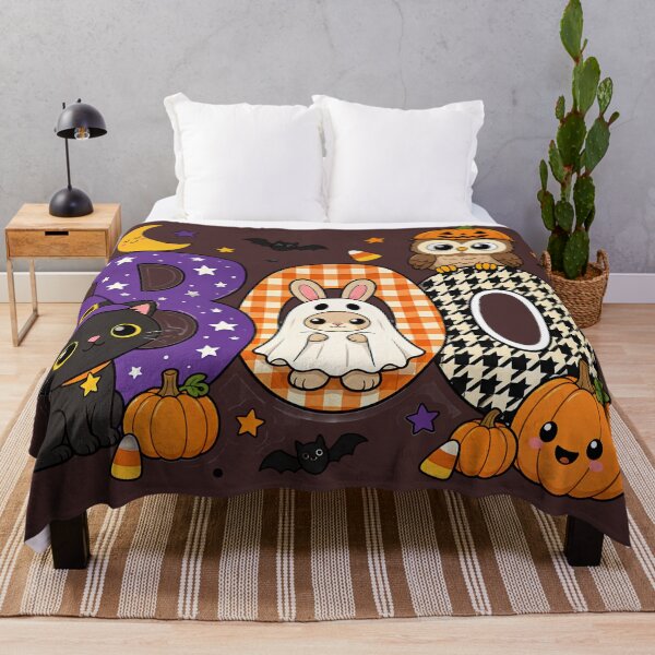 Item preview, Boo Letter Block Shirt | Cute Animal Halloween Design designed and sold by MOCH- ART.