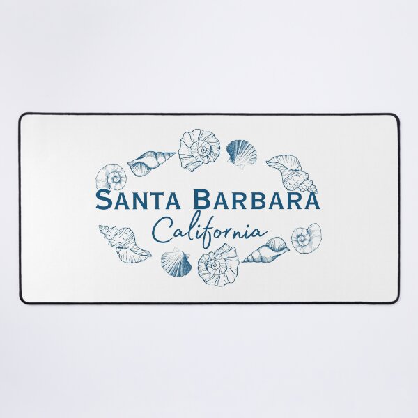 Item preview, Santa Barbara California Seashell Wreath | Elegant Coastal Souvenir Design designed and sold by DonnaRaine.