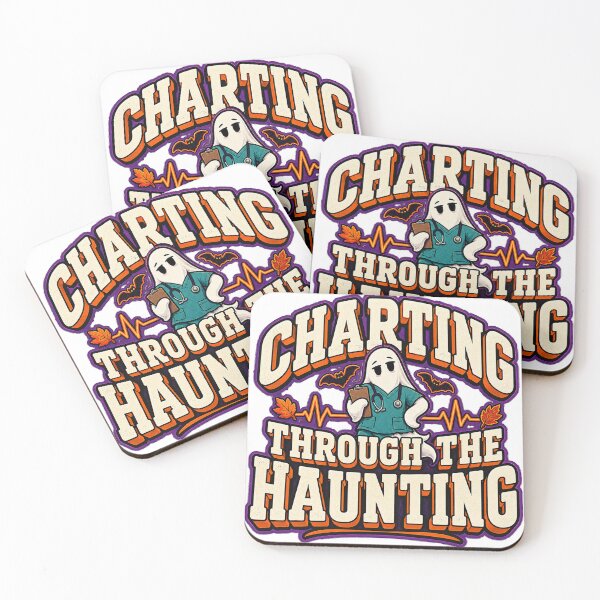 Item preview, Charting Through the Haunting Nurse Halloween designed and sold by FZ Designs.