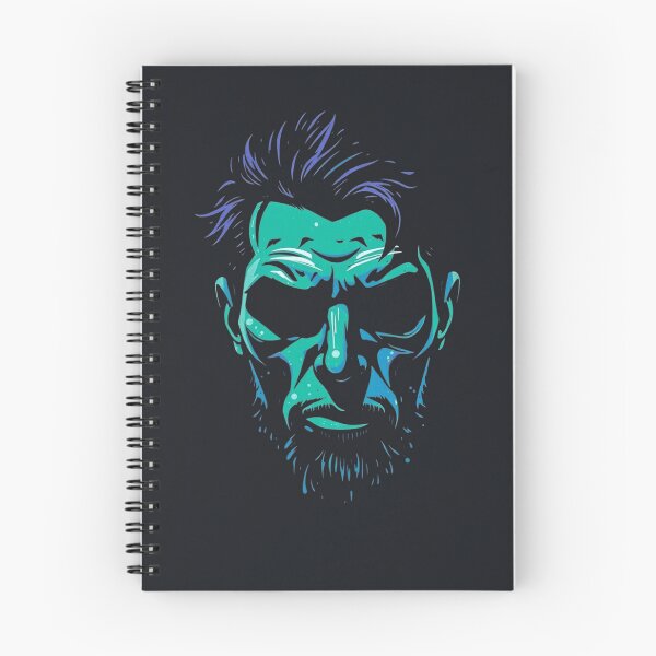 Item preview, Neon Shadow Demon - Cyberpunk Vector Portrait designed and sold by ERODED SELF.