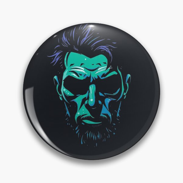 Item preview, Neon Shadow Demon - Cyberpunk Vector Portrait designed and sold by ERODED SELF.