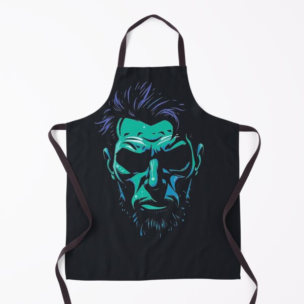 Item preview, Neon Shadow Demon - Cyberpunk Vector Portrait designed and sold by ERODED SELF.