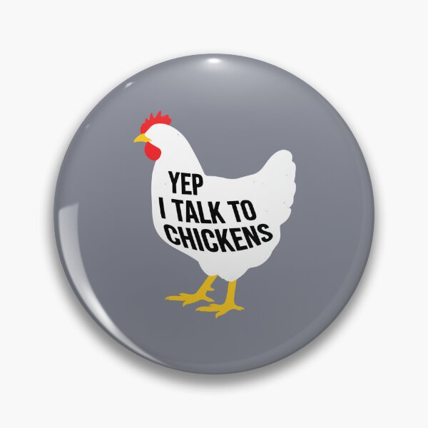 Item preview, Yep I Talk To Chickens Poultry Farmer Backyard Chicken Keeper designed and sold by SofiBlair.