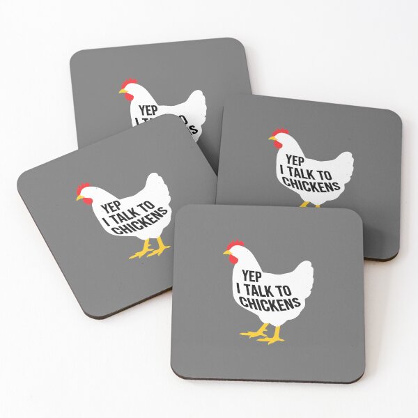 Item preview, Yep I Talk To Chickens Poultry Farmer Backyard Chicken Keeper designed and sold by SofiBlair.