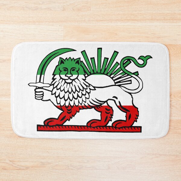 Item preview, Lion and Sun; Flag of Iran; designed and sold by StickerApe.
