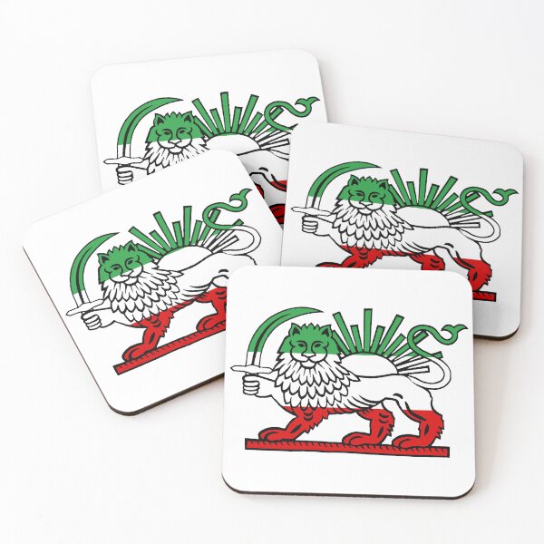 Item preview, Lion and Sun; Flag of Iran; designed and sold by StickerApe.