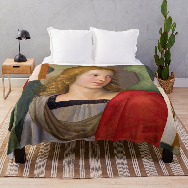 Item preview, Serene Renaissance Angel with Golden Hair designed and sold by artofuniverse.