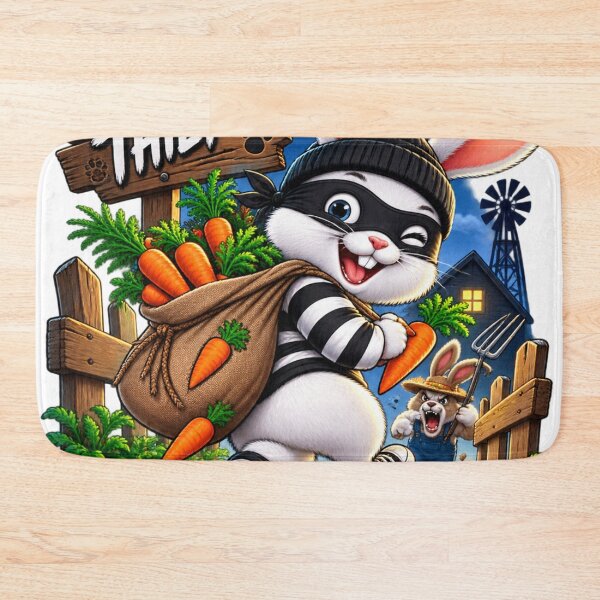 Item preview, Funny bunny garden designed and sold by urbanshop7.
