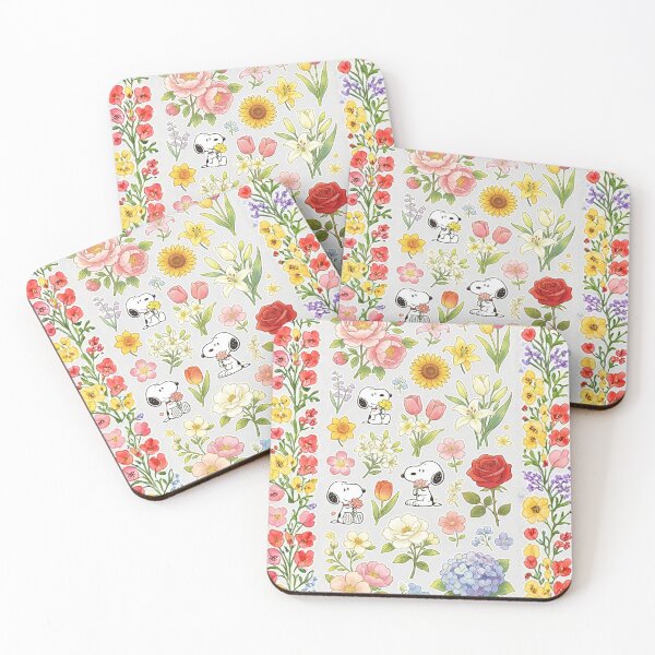 Item preview, Cute Dog Spring Floral Flower Garden Art designed and sold by Innova_Creations.