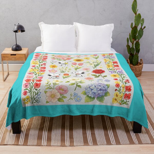Item preview, Cute Dog Spring Floral Flower Garden Art designed and sold by Innova_Creations.