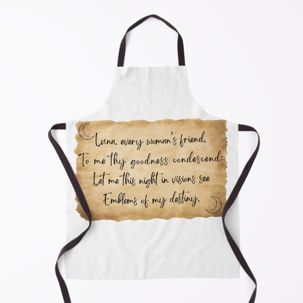Item preview, Luna Spell Parchment - Every Woman's Friend Moon Goddess Vintage Witchy Quote designed and sold by Neurospicy Trolls.