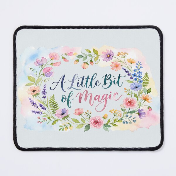 Item preview, A Little Magic – Watercolor Flowers designed and sold by SuperMama1973.