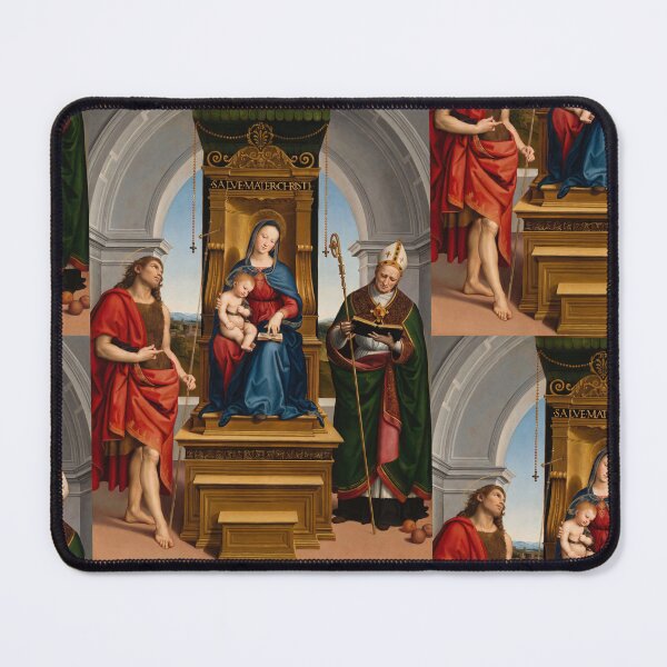 Item preview, Enthroned Madonna Child With Saints designed and sold by artofuniverse.