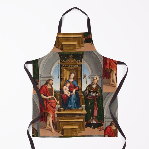 Item preview, Enthroned Madonna Child With Saints designed and sold by artofuniverse.
