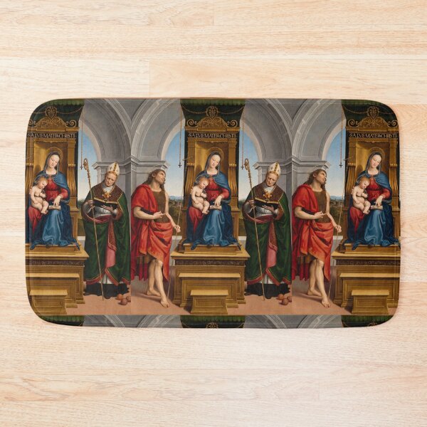 Item preview, Enthroned Madonna Child With Saints designed and sold by artofuniverse.