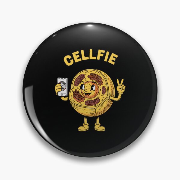 Item preview, Cellfie Biology Science Cell Student Teacher Scientist Anatomy Pun designed and sold by PopStars1993.