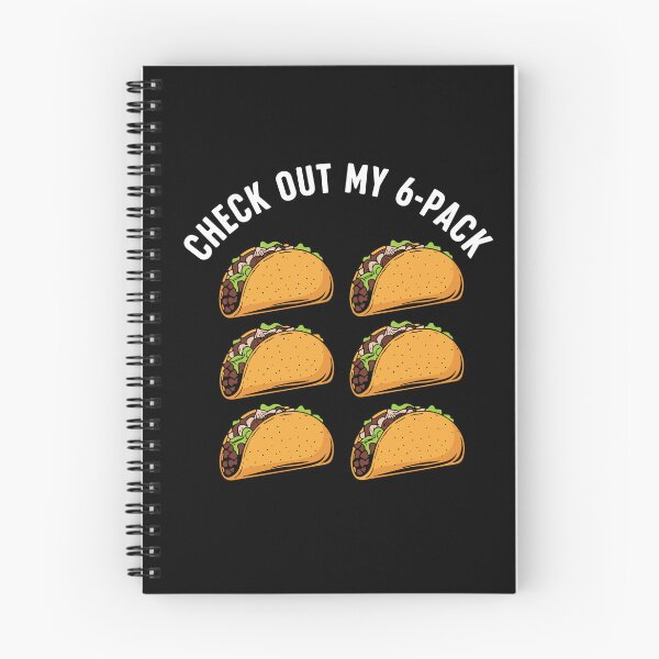 Item preview, Check Out My 6-Pack Funny Taco Pun Foodie Humor designed and sold by PopStars1993.