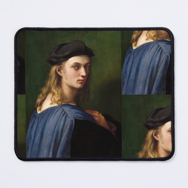Item preview, Young Man in Black Beret Portrait designed and sold by artofuniverse.