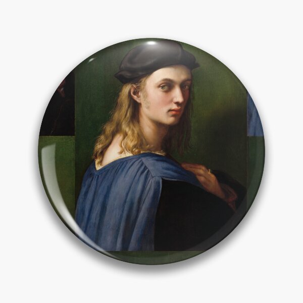 Item preview, Young Man in Black Beret Portrait designed and sold by artofuniverse.