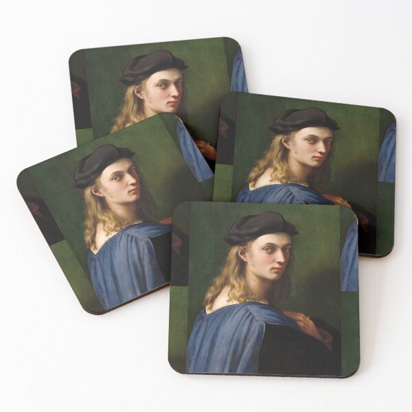 Item preview, Young Man in Black Beret Portrait designed and sold by artofuniverse.