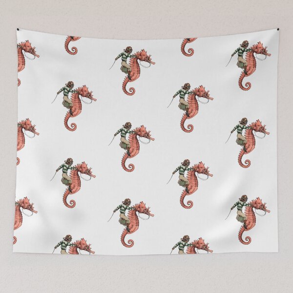 Item preview, jockey seahorse designed and sold by Alonsokruz66.